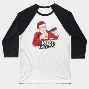 We Wish You Happy Christmas And Happy New Year Baseball T-Shirt